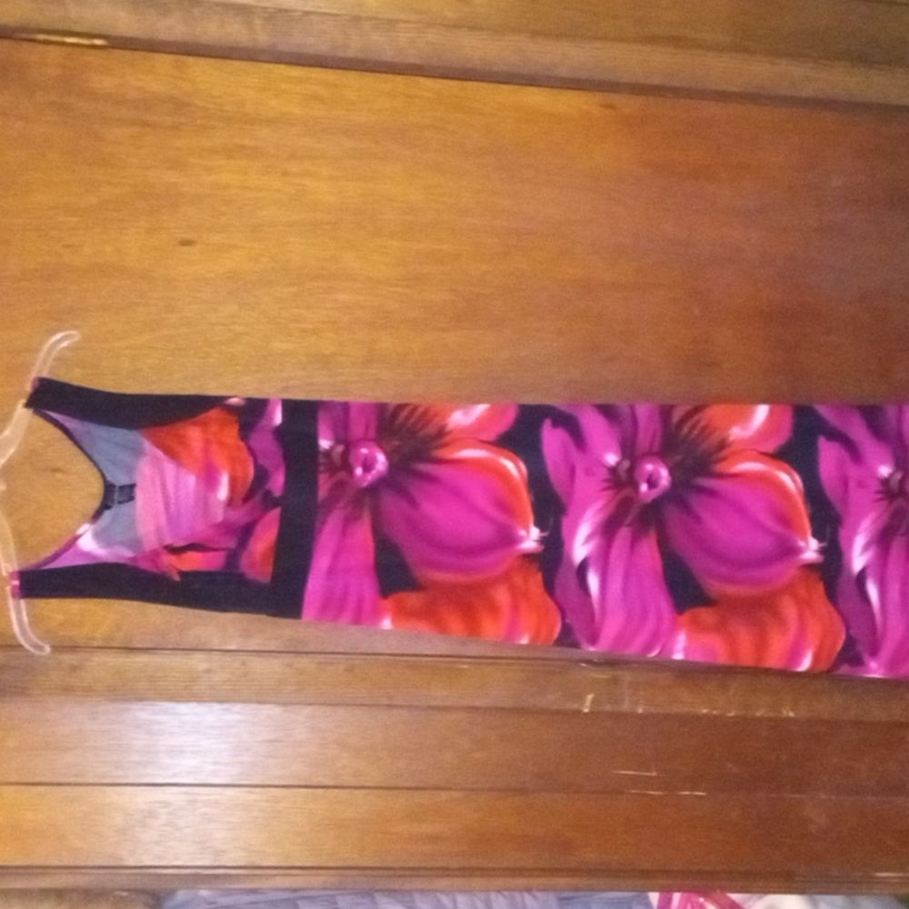 Vibrant Floral Maxi Dress